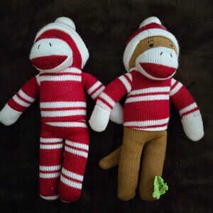 DanDee Collector's Choice Sock Monkeys - 13"